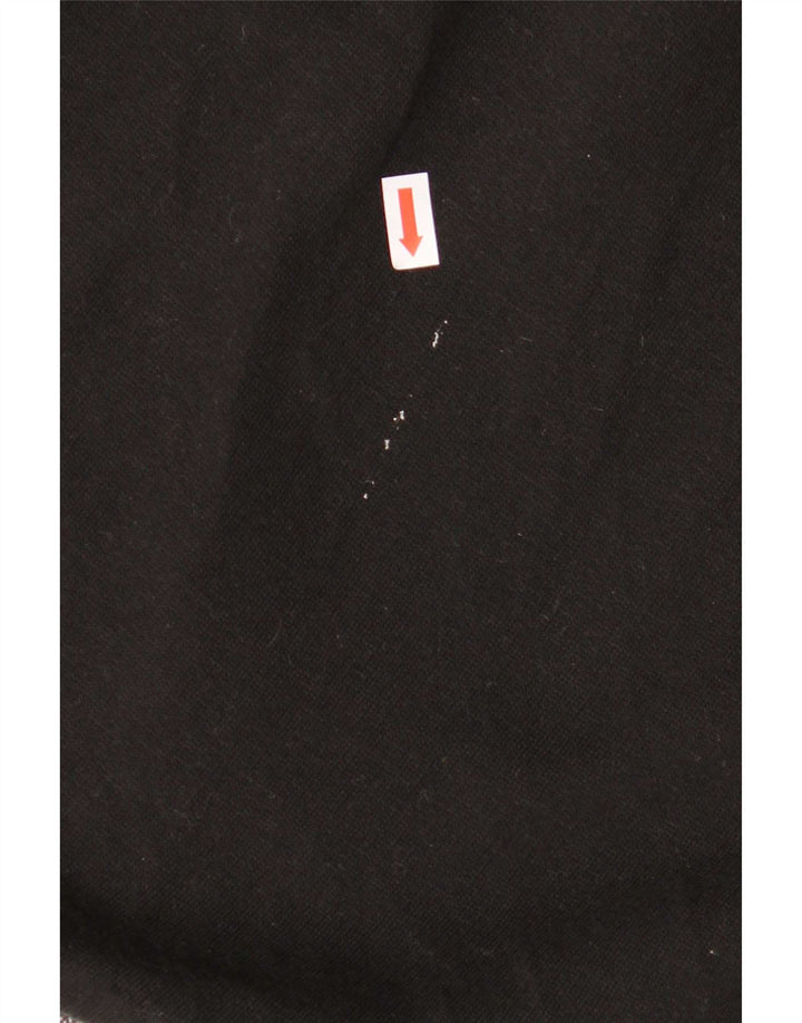Sportful Felpa da Donna con Collo a Bottoni Maglione IT 46 Large Nero Maculato