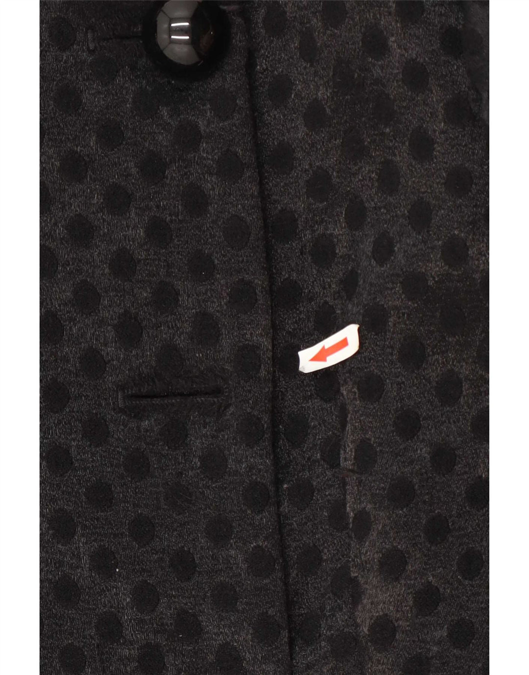 Cappotto doppiopetto da donna French Connection UK 6 XS Nero geometrico