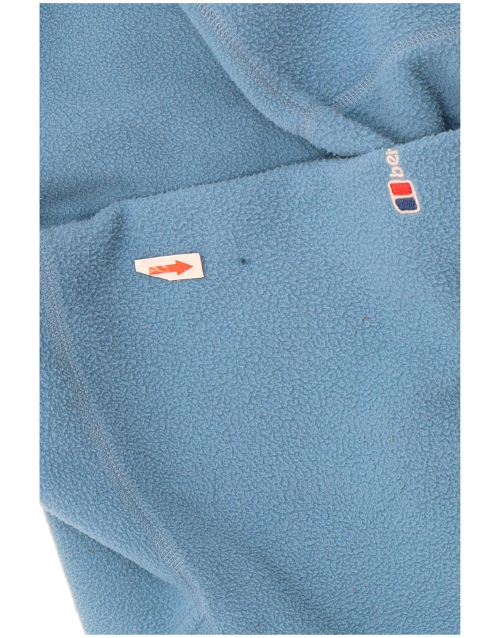 Giacca in pile oversize da donna Berghaus UK 8 Small Blu Poliestere