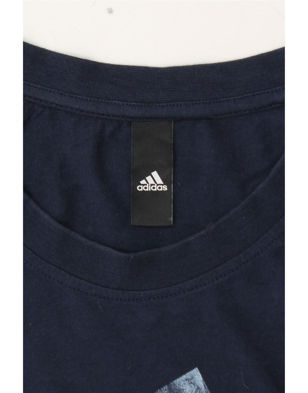 ADIDAS Mens Graphic T-Shirt Top 2XL Navy Blue