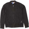 REEBOK Womens Graphic Tracksuit Top Jacket UK 16/18 Large Black Cotton Vintage Reebok and Second-Hand Reebok from Messina Hembry 