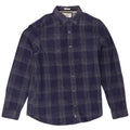 Penguin - Camicia slim fit Heritage da uomo, grande, in cotone a quadri blu navy