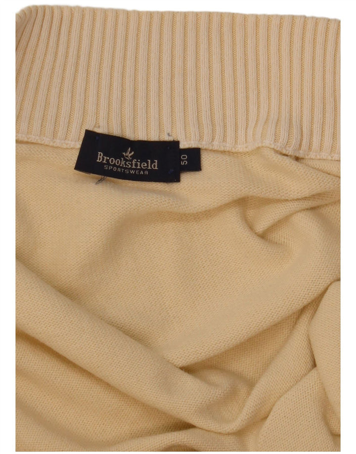 Maglione cardigan grafico da uomo Brooksfield IT 50 Beige medio