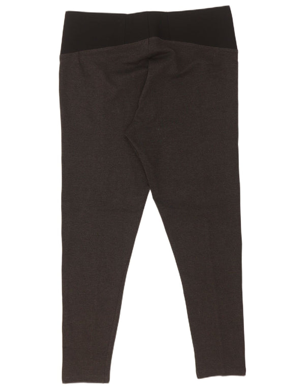 Leggings da donna Marks & Spencer UK 18 XL Viscosa color block grigio