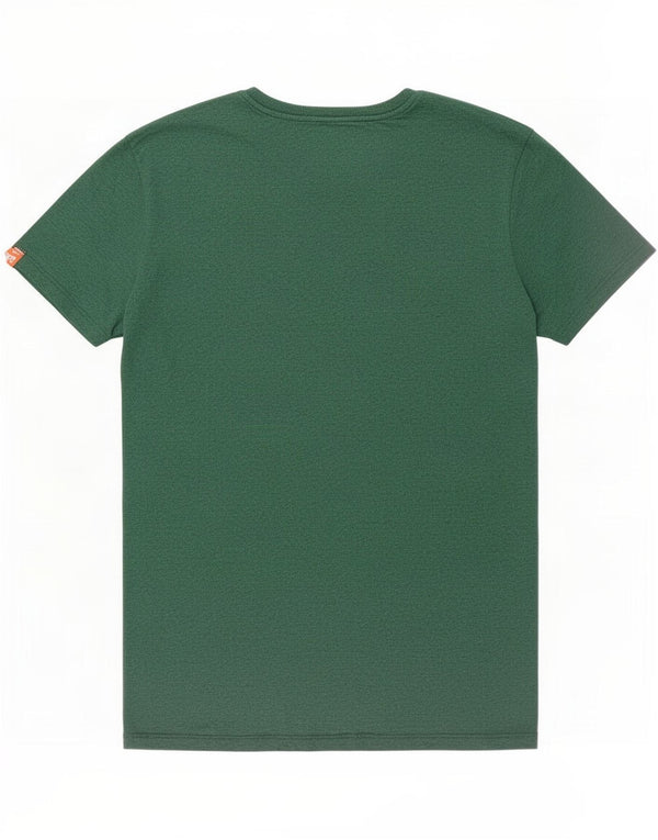 T-shirt da uomo Superdry Top grande in cotone verde