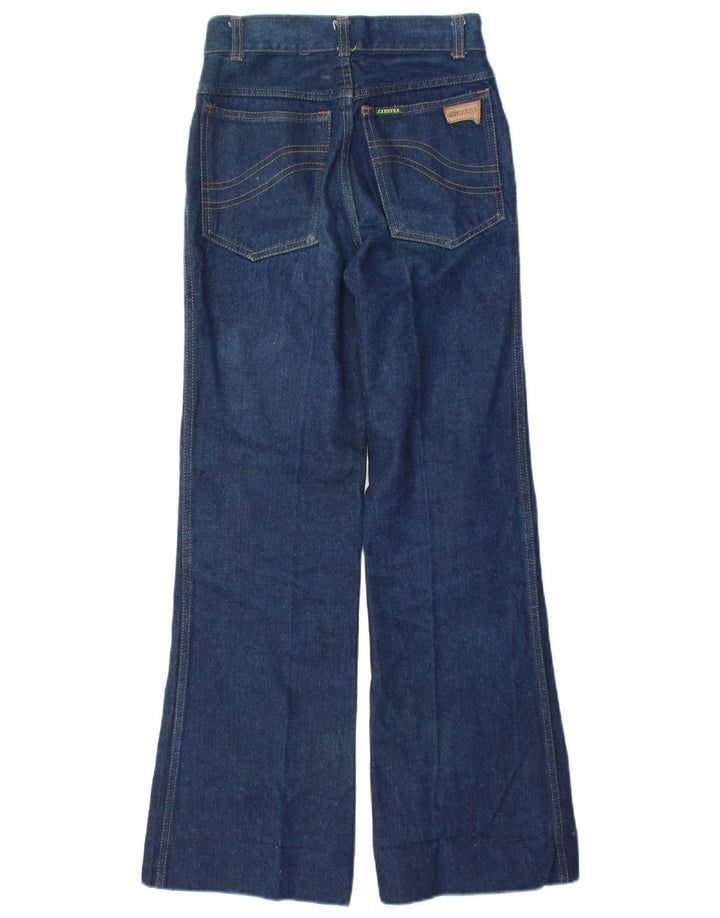 Jeans da donna a gamba larga Carrera IT 42 medio W28 L29 cotone blu