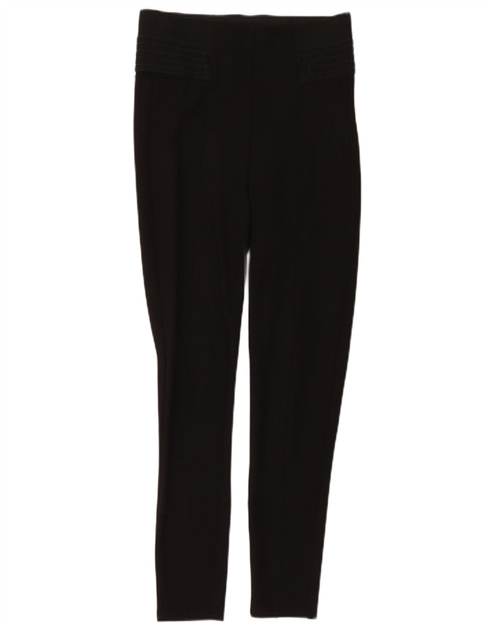 Leggings Zara da donna UK 12 poliestere nero medio