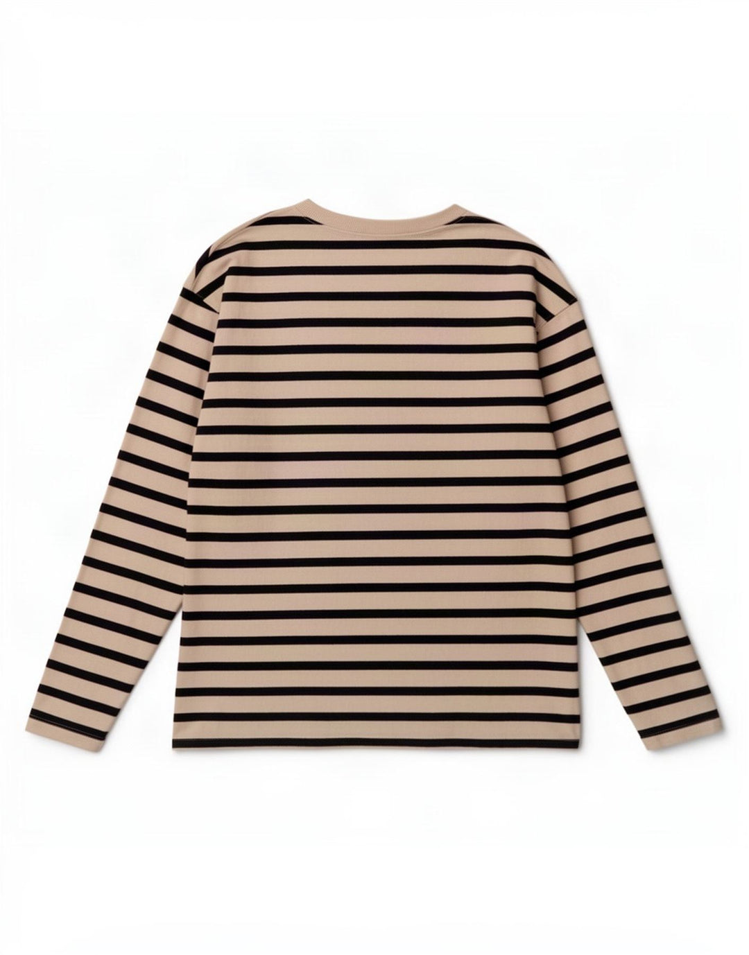 Top Zara da donna a maniche lunghe UK 14 a righe bianche medie