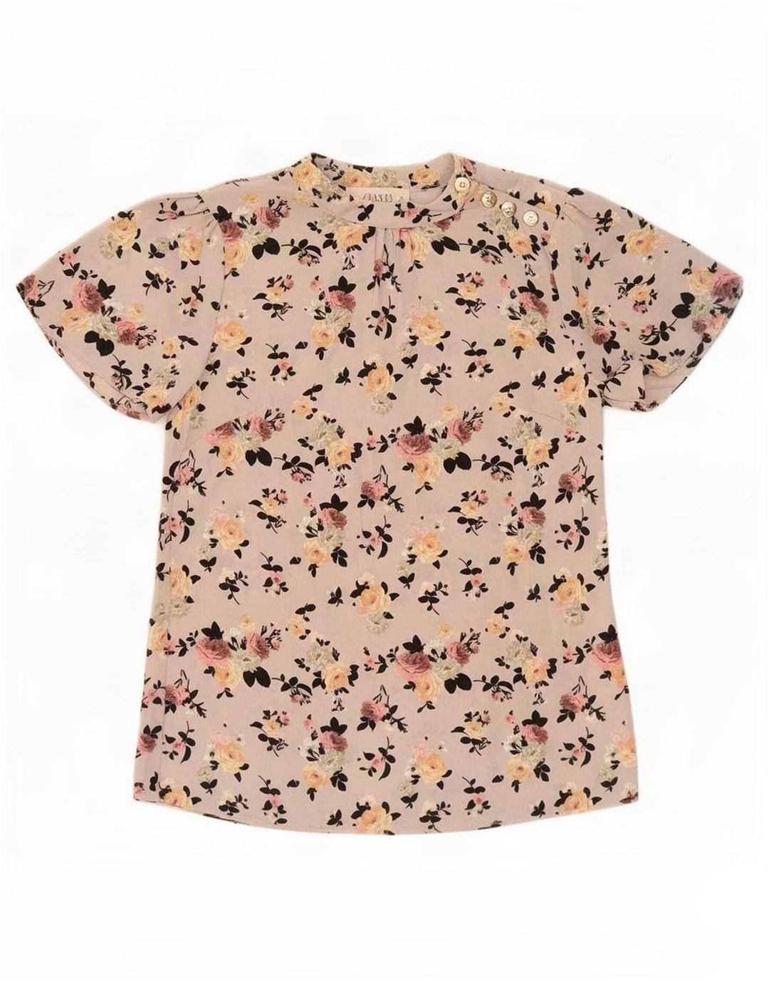 Camicetta da donna Oasis Top UK 8 Piccolo poliestere floreale grigio
