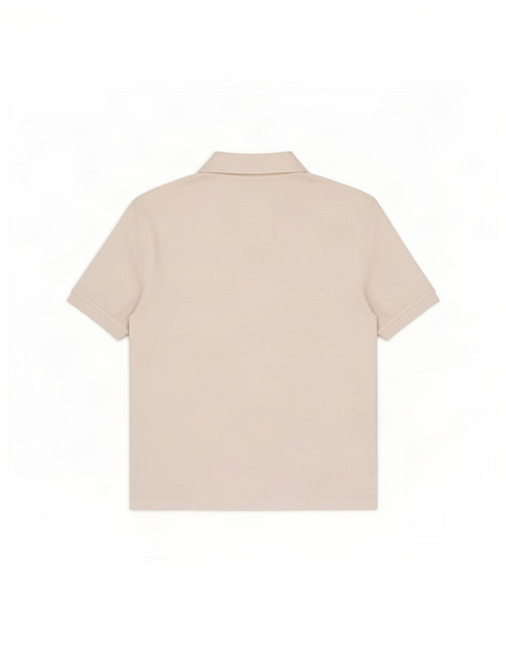 Polo corta da donna Zara UK 12 bianca media