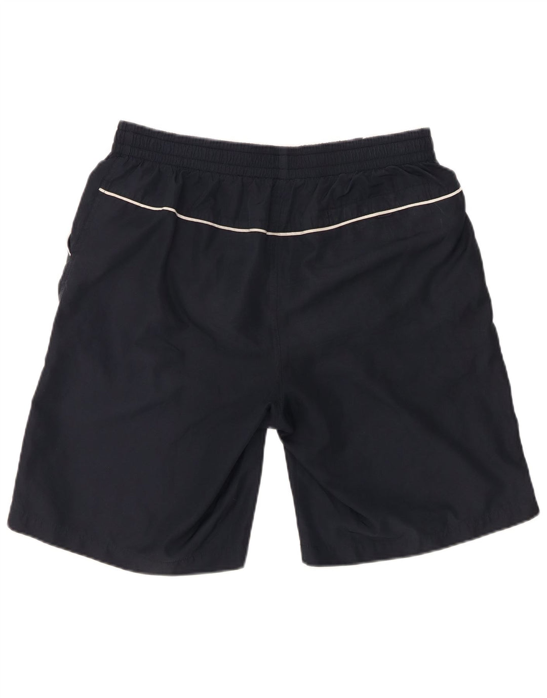 Pantaloncini sportivi con grafica NIKE da uomo, grandi, in poliestere blu navy