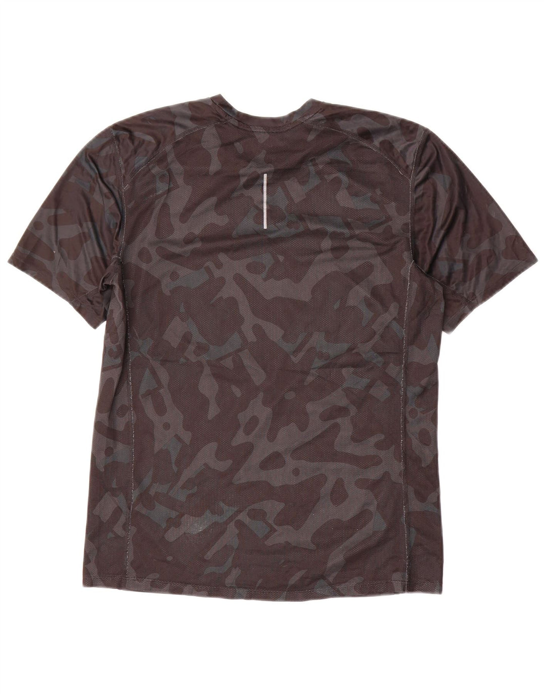 NIKE Mens Dri Fit T-Shirt Top Medium Black Camouflage
