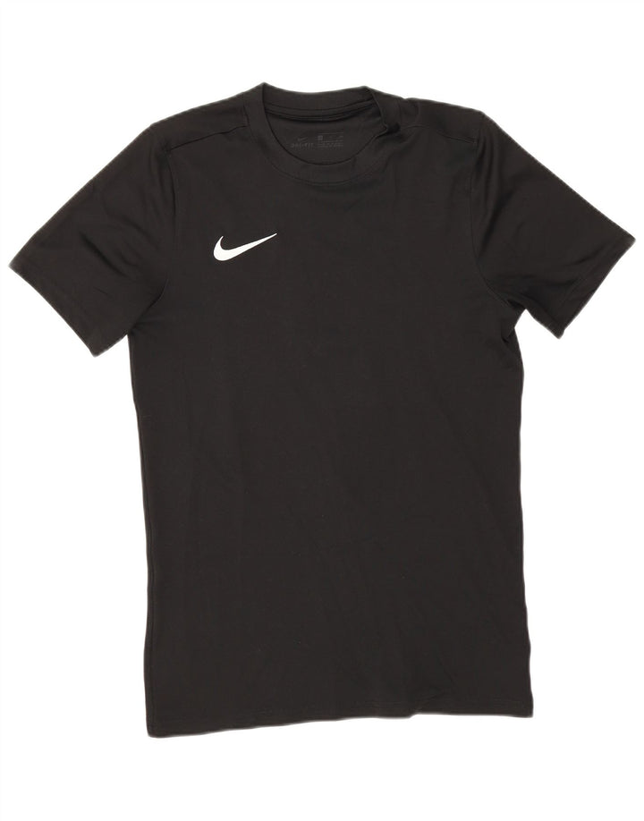 T-shirt Nike Dri Fit da uomo, piccola, in poliestere nero