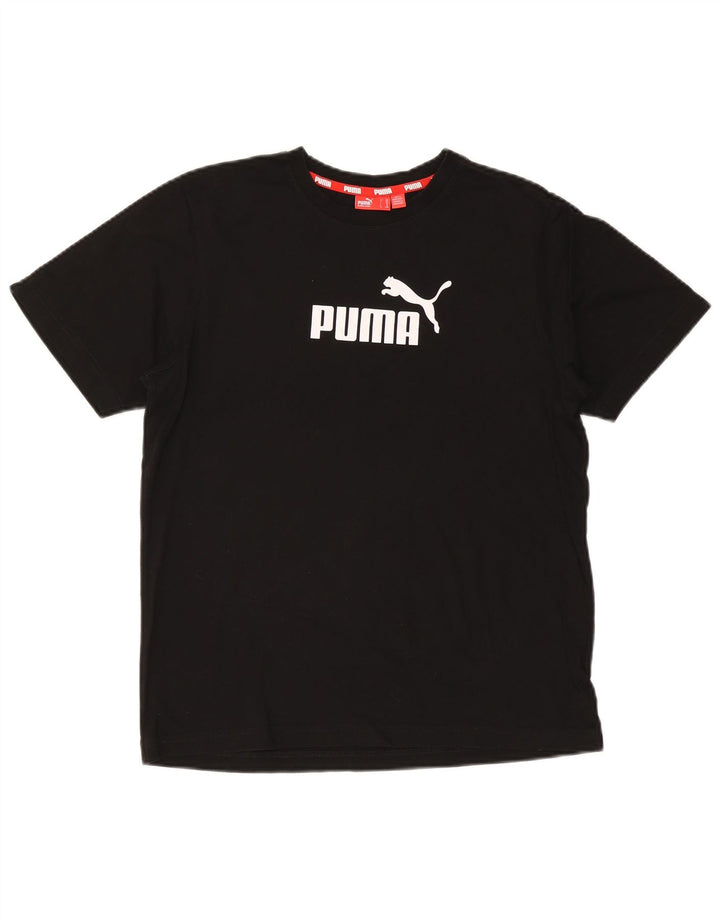 Maglietta grafica PUMA da bambino 15-16 anni Nera