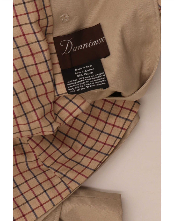 Trench da donna Dannimac UK 12 Poliestere beige medio