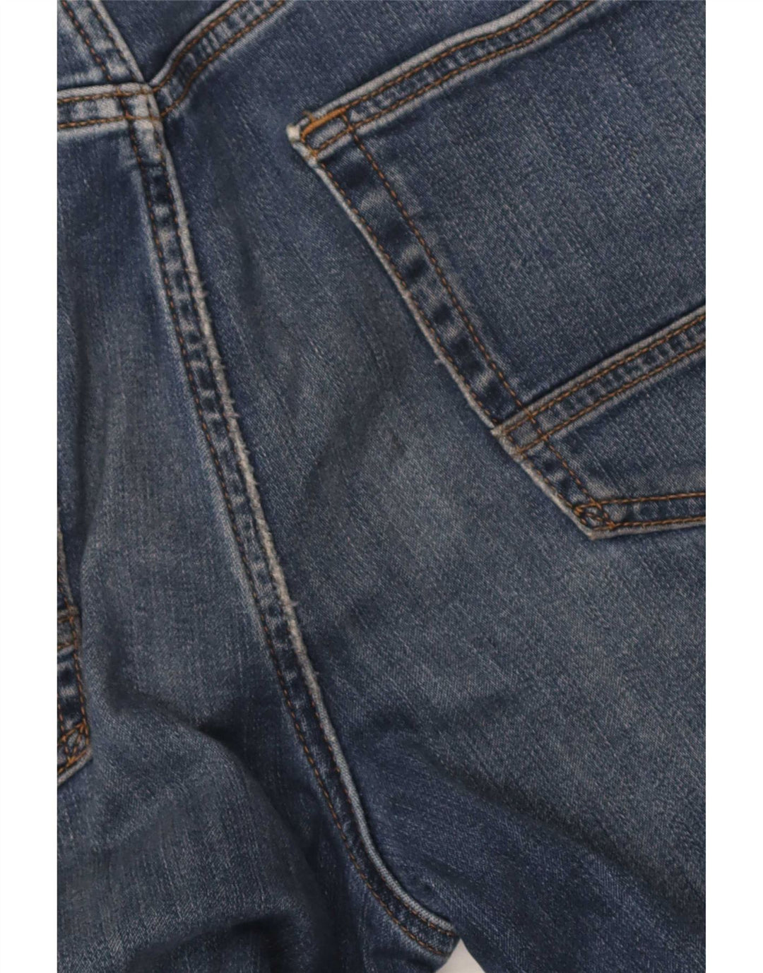 Jeans dritti da uomo Marks & Spencer W34 L31 cotone blu