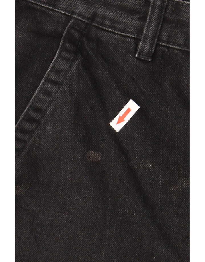 Jeans dritti cargo da uomo Kiabi IT 50 grandi W34 L31 neri