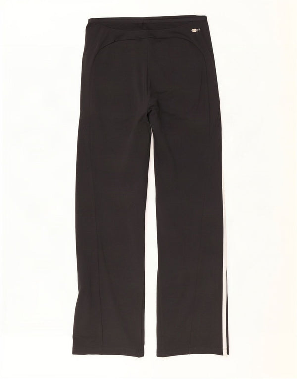 Pantaloni della tuta Adidas Climalite da donna UK 10 piccoli neri