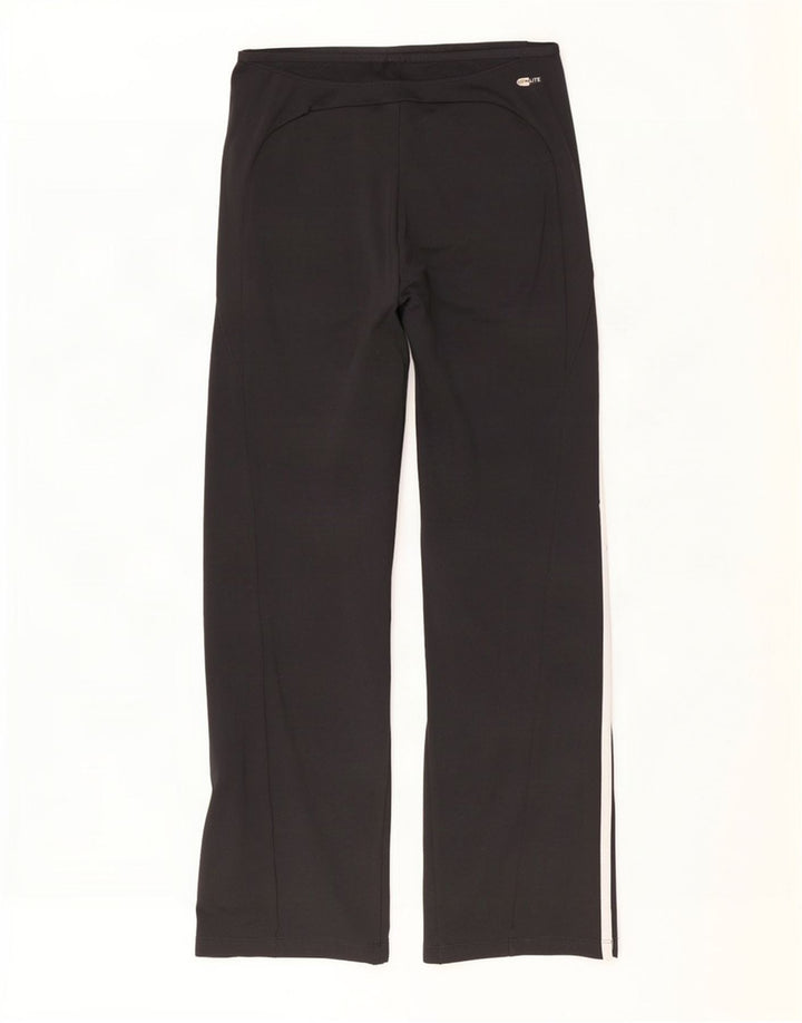 Pantaloni della tuta Adidas Climalite da donna UK 10 piccoli neri