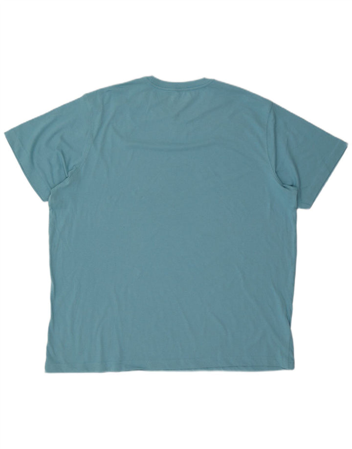 T-shirt da uomo EDDIE BAUER Top 2XL cotone blu