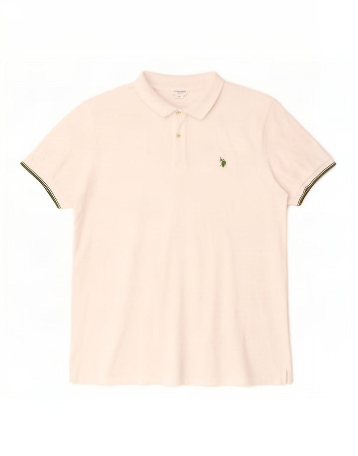 Polo Assn. Camicia da uomo 3XL cotone bianco