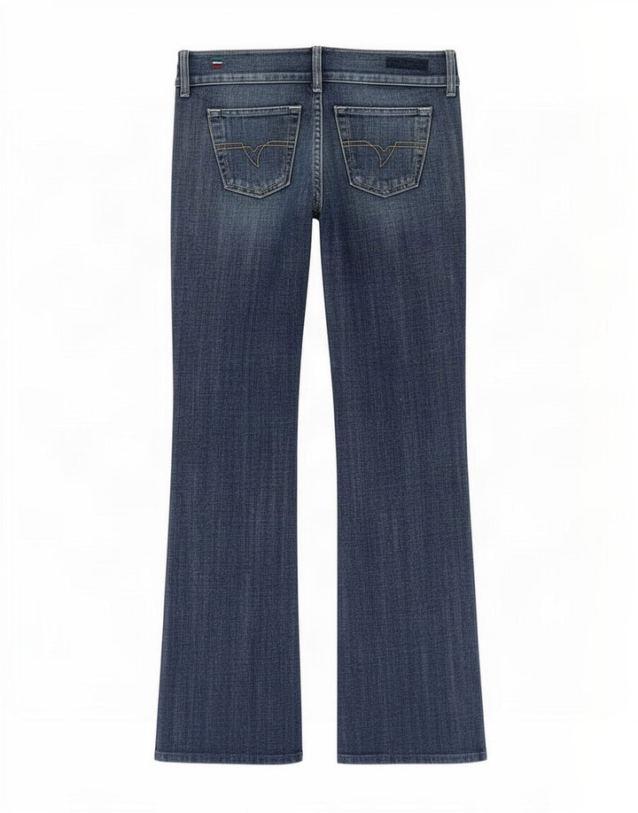 Jeans Cherone Bootcut da donna Diesel W29 L32 cotone blu navy