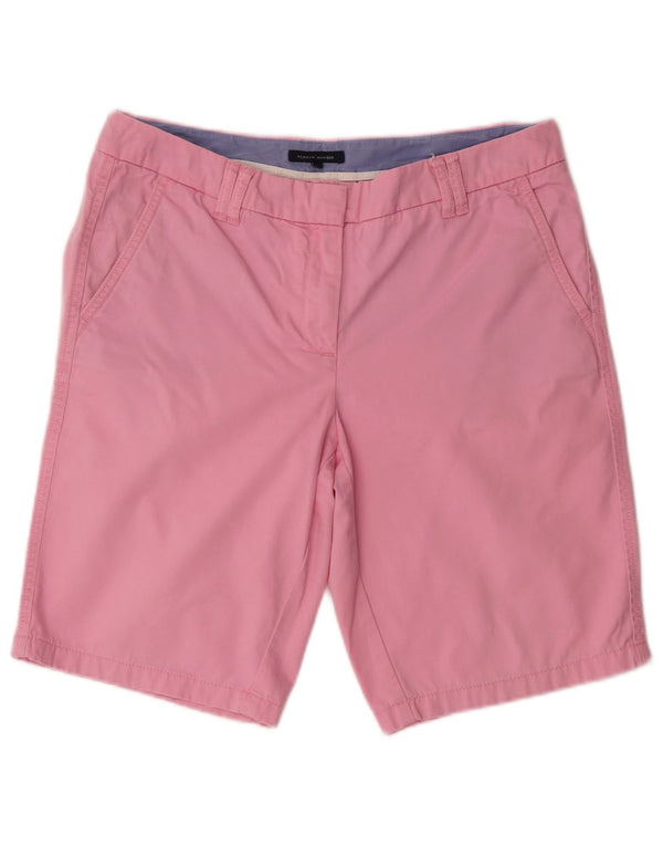 Tommy Hilfiger Womens Chino Shorts US 8 Medium W32  Pink Cotton
