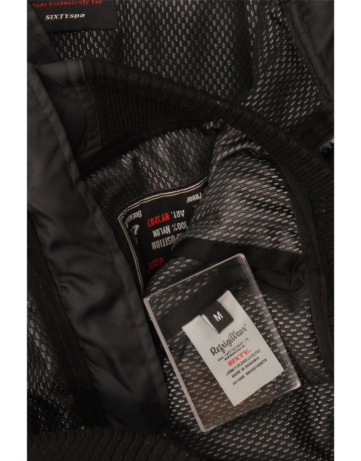 Giacca imbottita con cappuccio da uomo Refrigiwear UK 38 media nera in poliammide