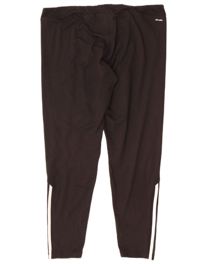 Leggings Adidas Climalite da donna UK 20/22 XL Poliestere nero