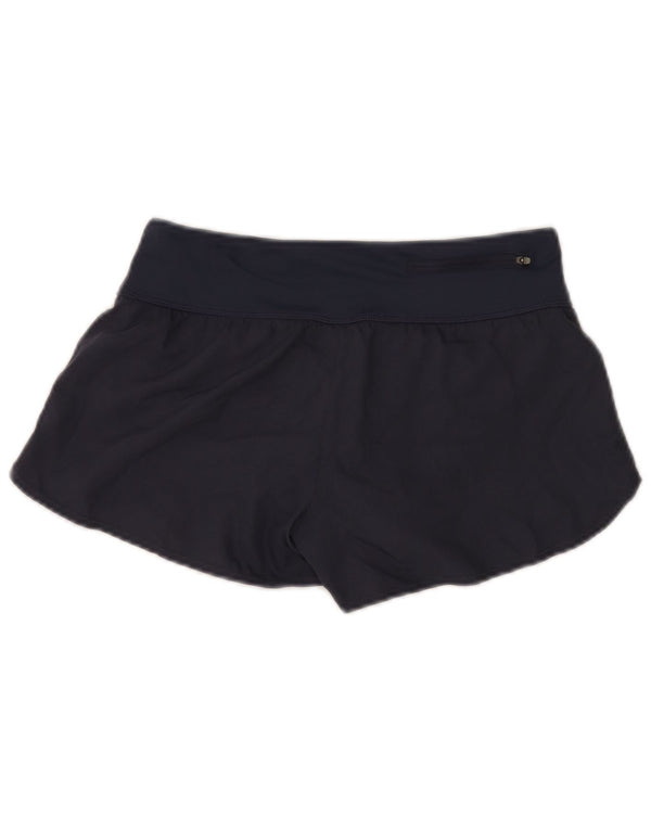 Pantaloncini sportivi Nike da donna UK 6 XS blu navy in poliammide