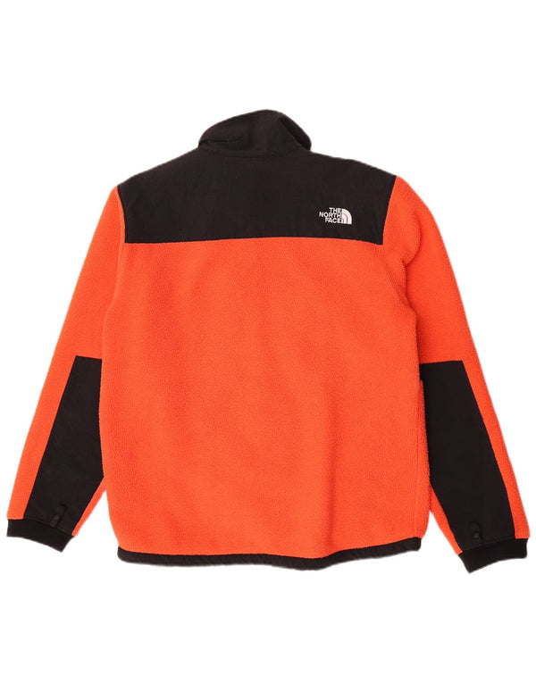 Giacca in pile da donna The North Face UK 14 Large Orange Colourblock