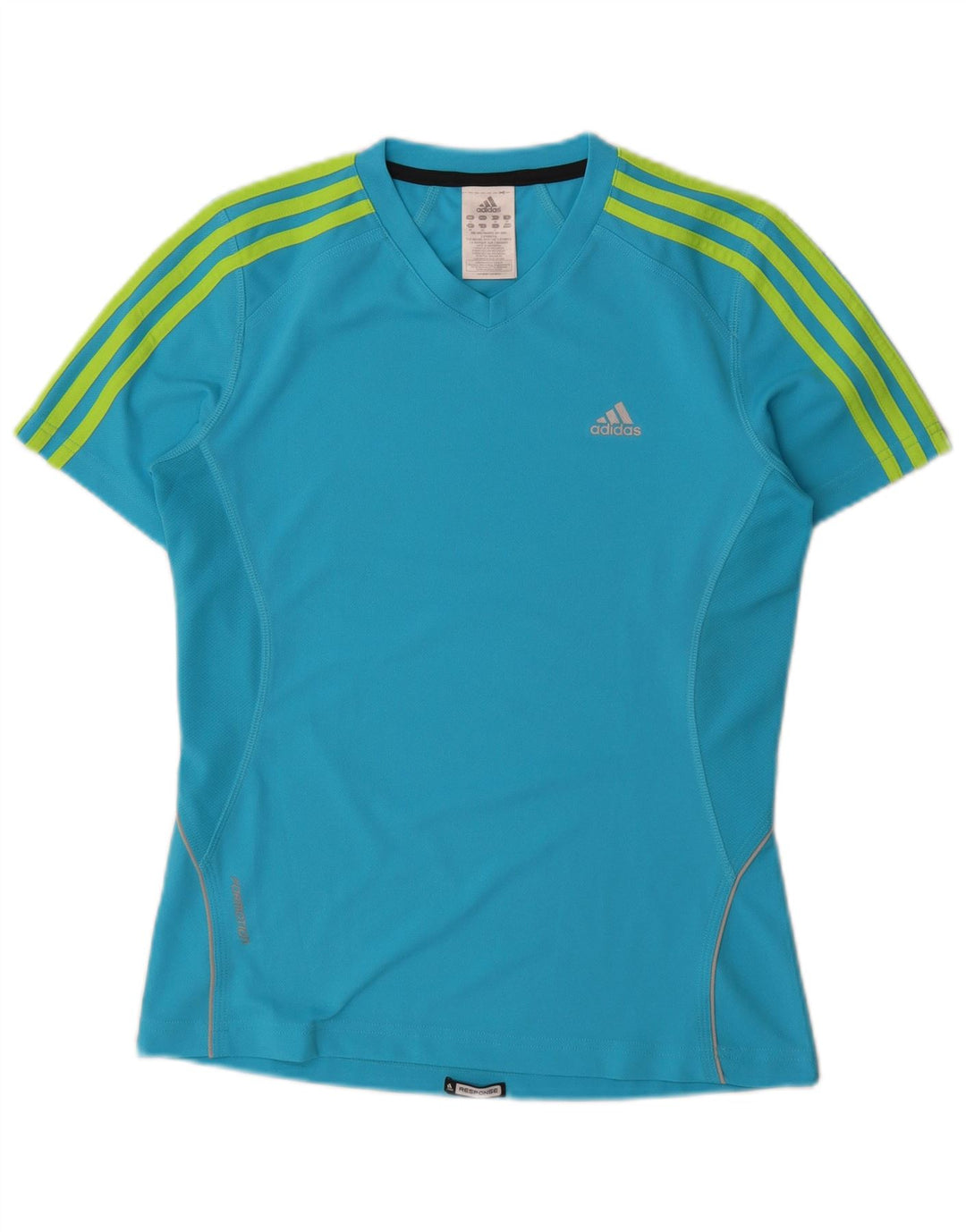 T-shirt da donna Adidas Top UK 12 poliestere blu medio