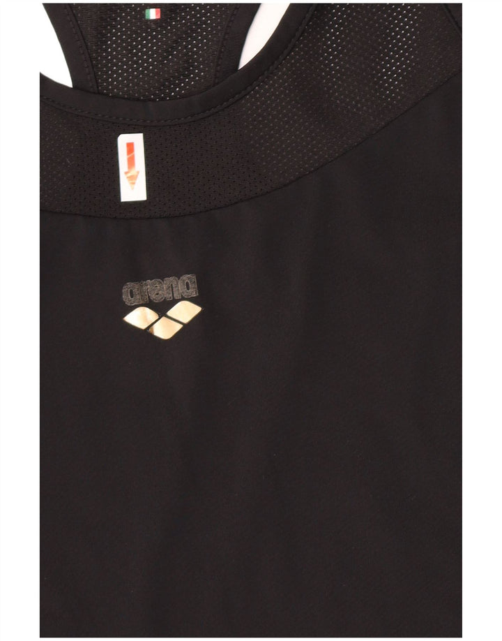 Canotta da donna Arena UK 12 poliestere nero medio