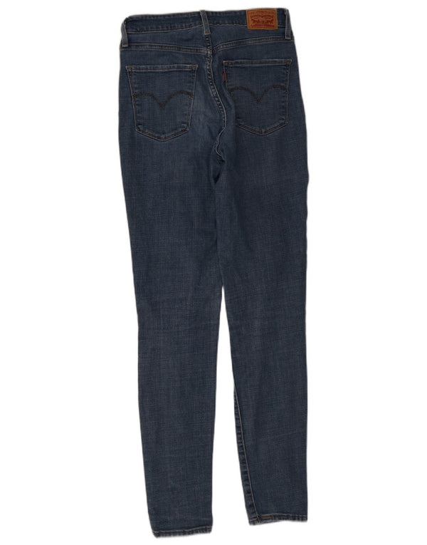Jeans skinny a vita alta Levi's 721 da donna W28 L32 in cotone blu