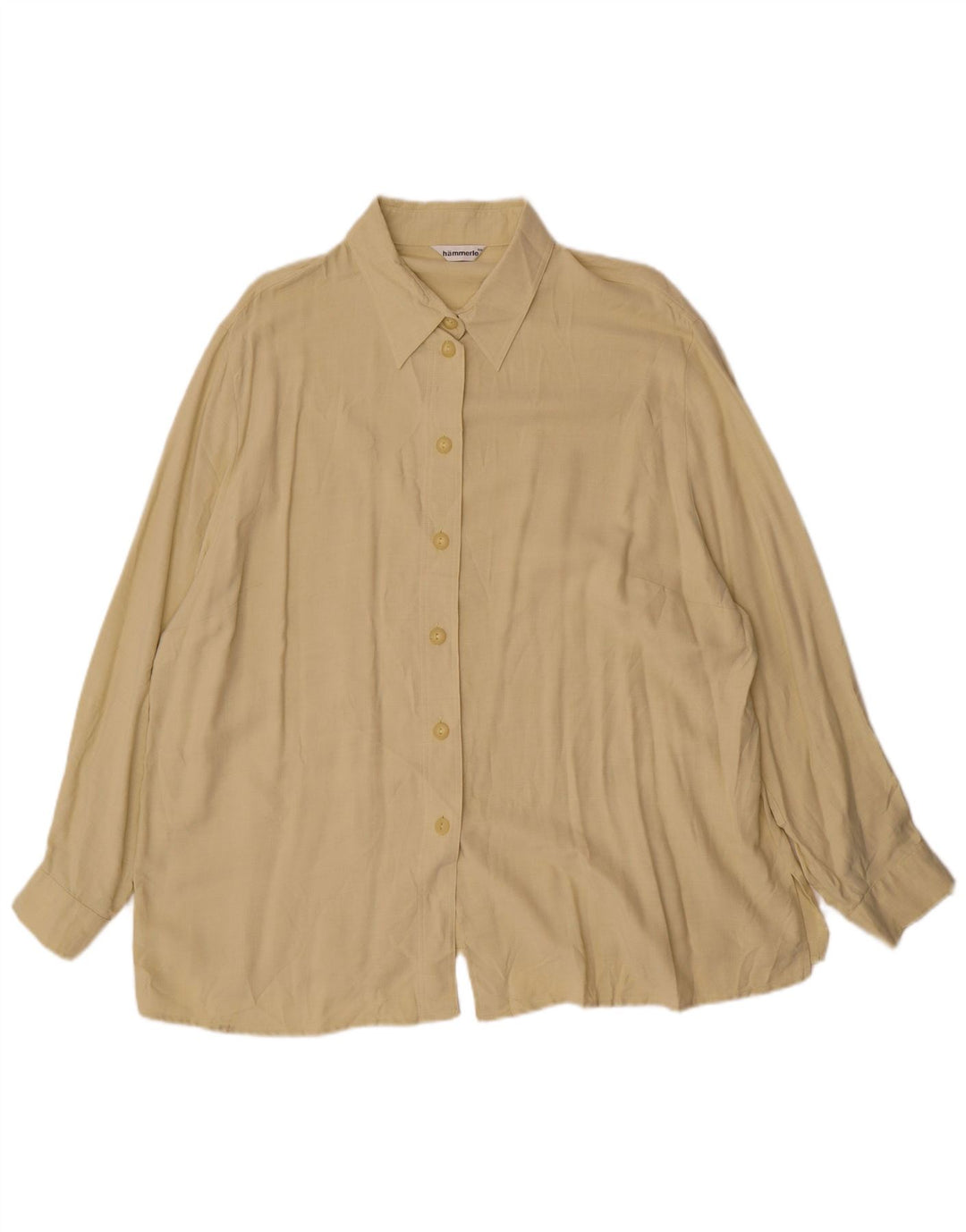 Camicetta camicia oversize da donna Hammerle EU 50 3XL Viscosa beige