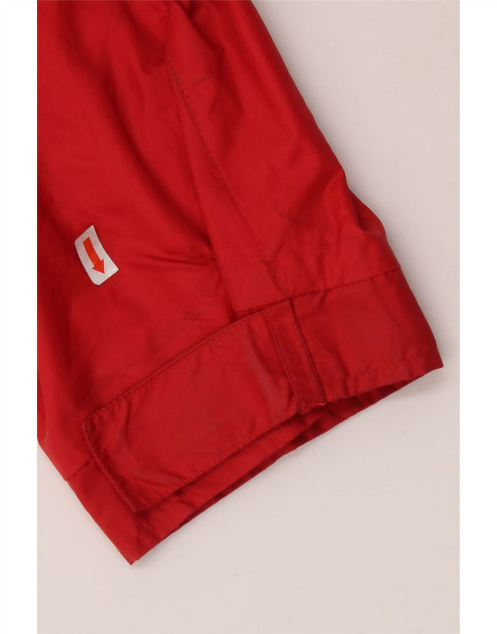 HENRY COTTONS Giacca antipioggia da uomo con cappuccio IT 56 3XL Rosso Poliammide