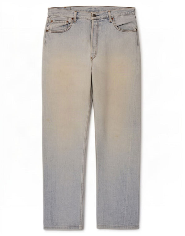 Jeans dritti da uomo Levi's W34 L30 Blu