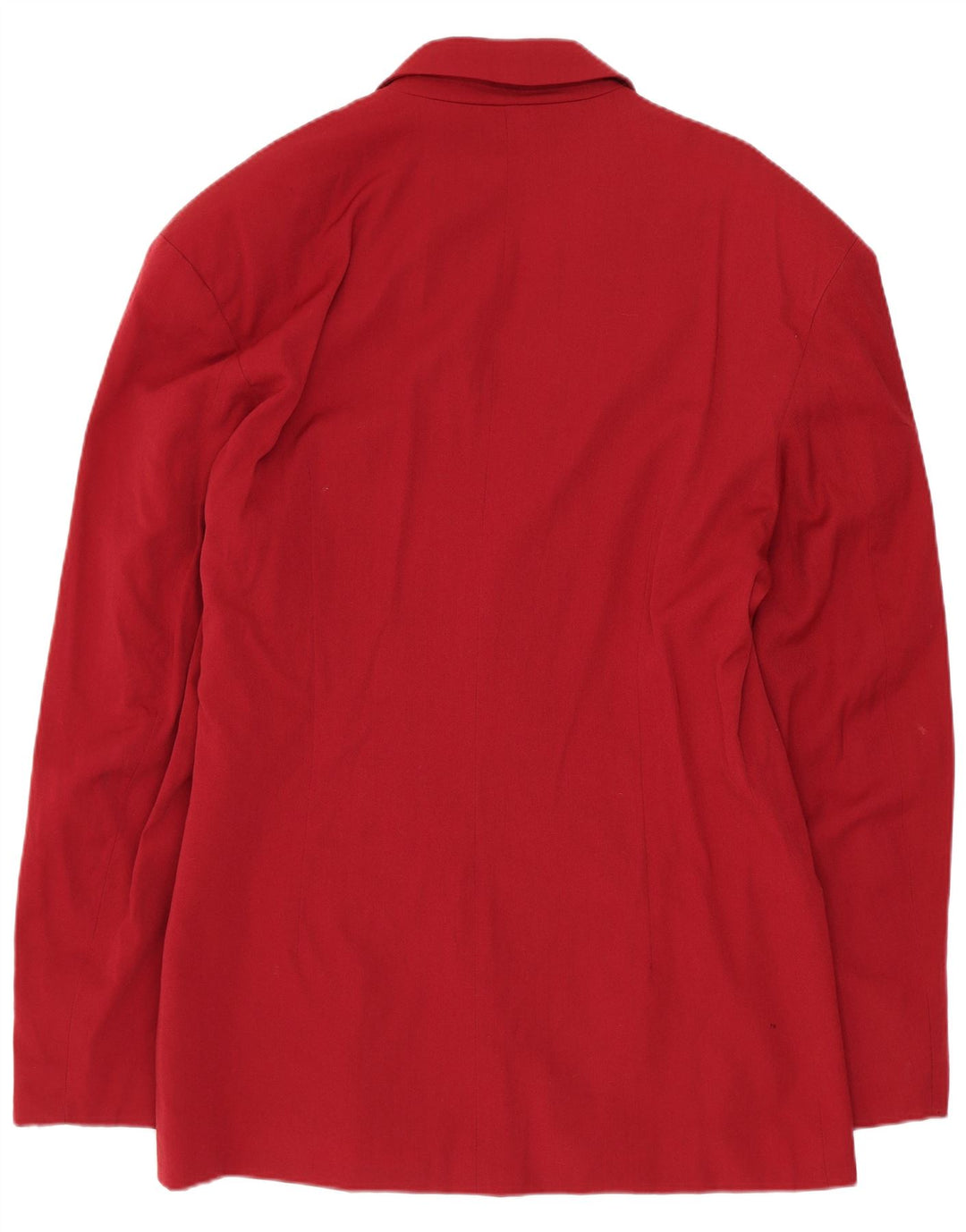 Giacca blazer da uomo a 3 bottoni VINTAGE IT 50 grande in lana rossa