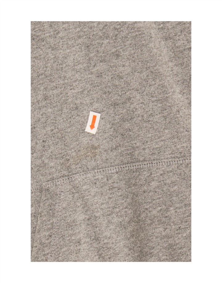 VANS Mens Graphic Hoodie Jumper XS Grey Colourblock Vintage Vans and Second-Hand Vans from Messina Hembry 