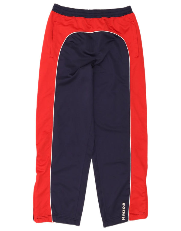 Pantaloni della tuta da ragazzo Kappa 12-13 anni XL Blu Navy Colourblock