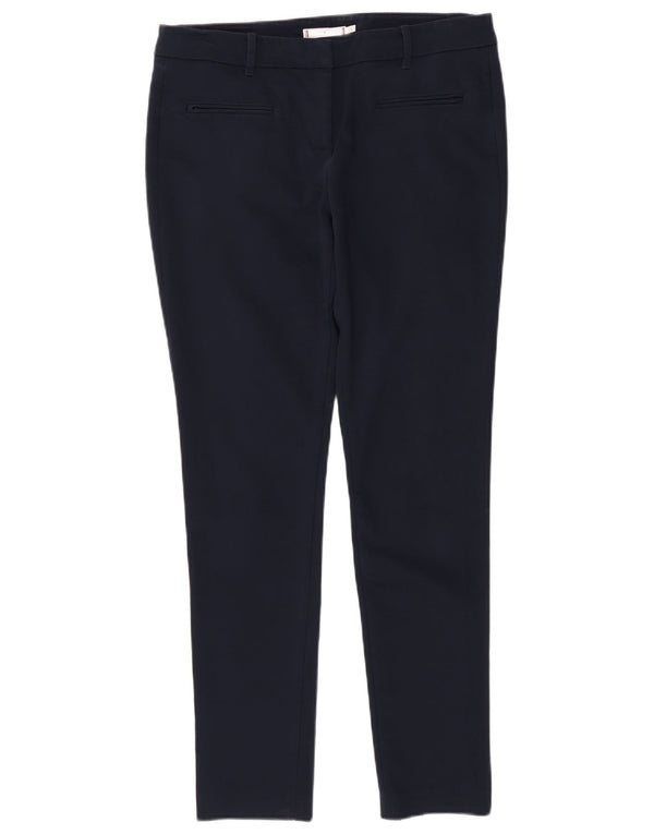 Pantaloni casual skinny da donna Tommy Hilfiger US 10 Large W32 L30 Blu navy