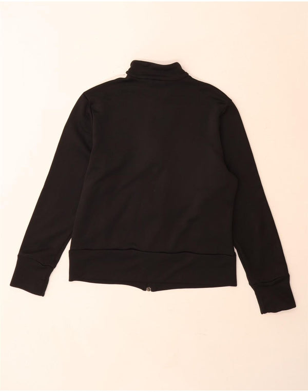 Giacca da tuta da donna Adidas UK 16 grande poliestere nero