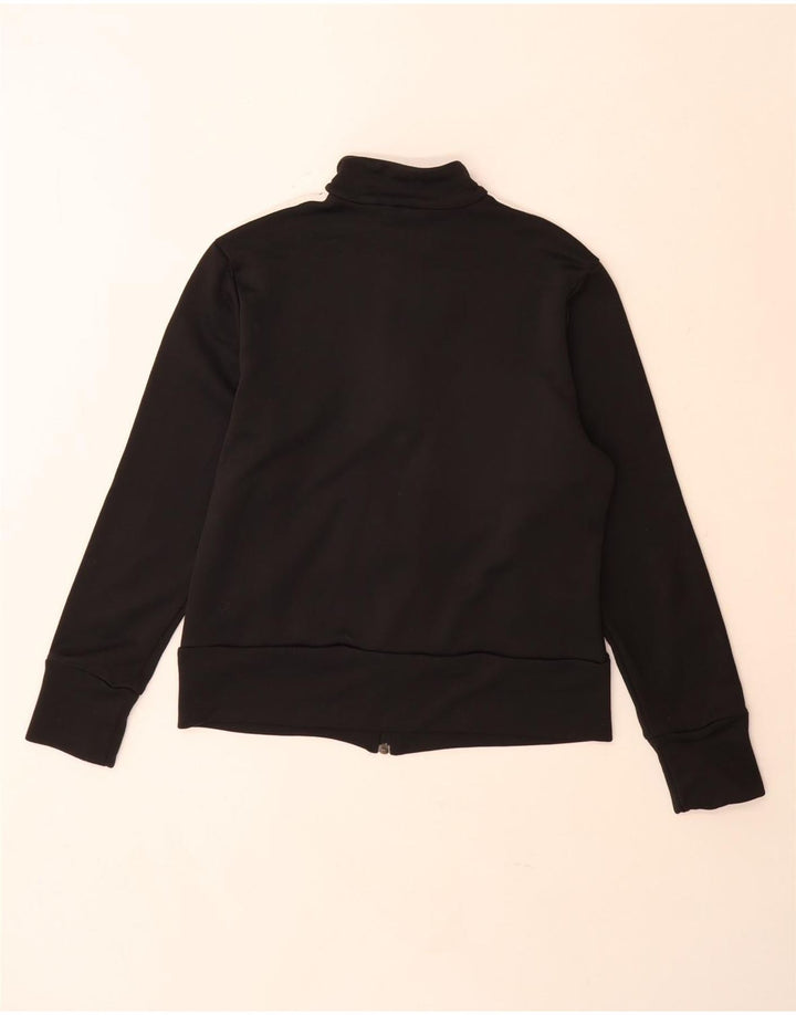 Giacca da tuta da donna Adidas UK 16 grande poliestere nero