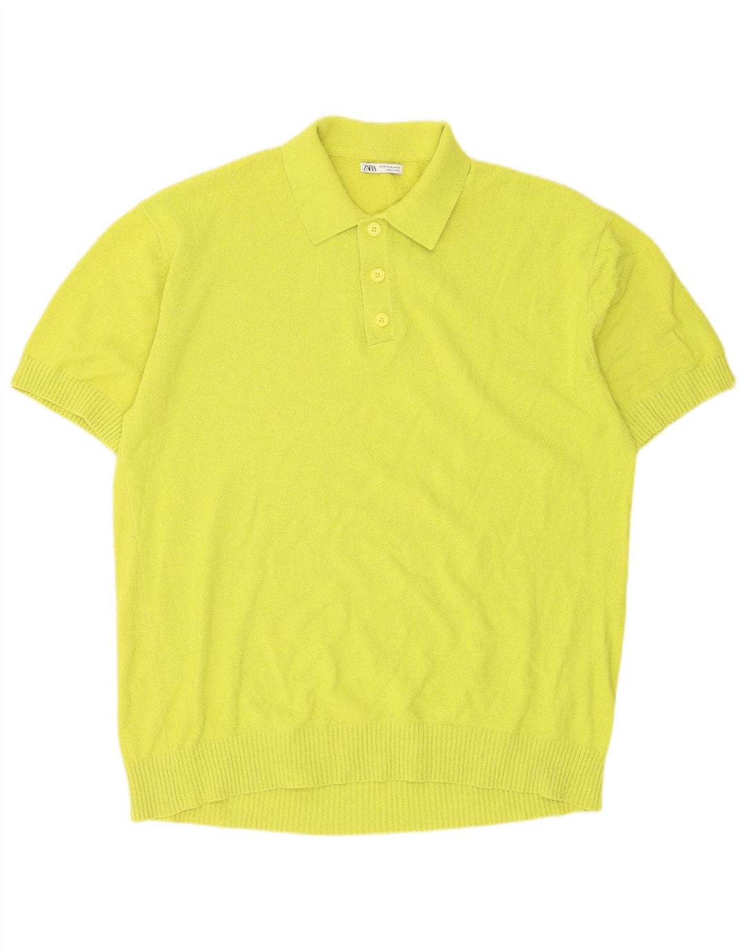 Polo Zara da uomo XL gialla