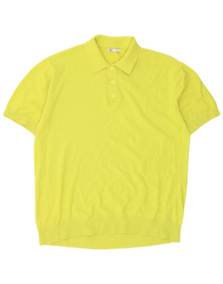 Polo Zara da uomo XL gialla