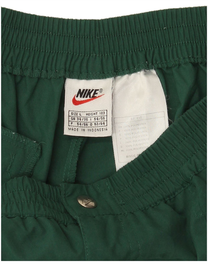Pantaloncini chino pegged da donna Nike Large W34 poliestere verde
