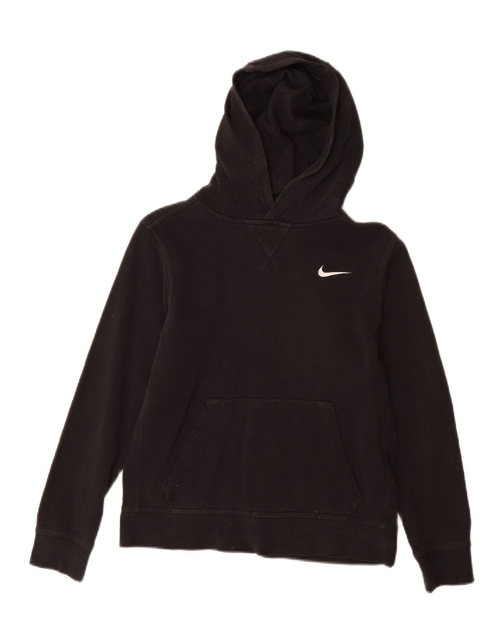 Felpa con cappuccio da ragazzo Nike 12-13 anni grande nera