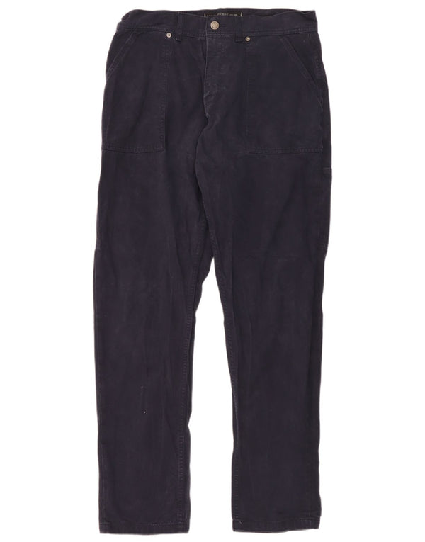 Pantaloni cargo dritti da uomo Guess W32 L32 Blu Navy