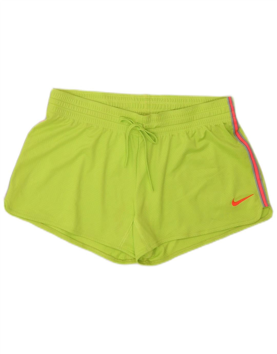 Pantaloncini sportivi Nike da donna Dri Fit UK 14 poliestere verde medio