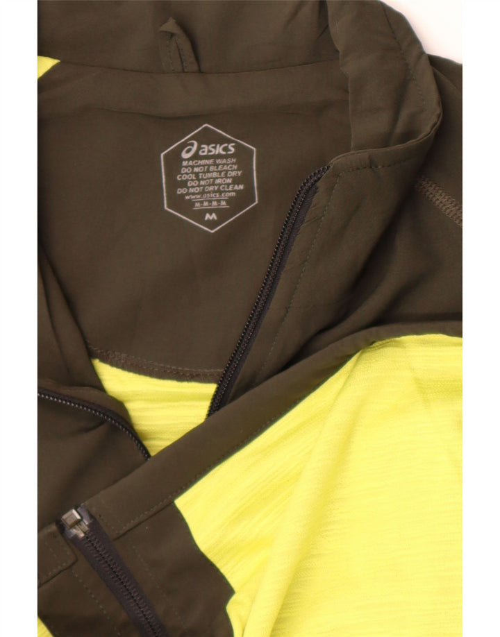 Giacca da ginnastica da uomo Asics, media, kaki